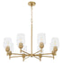 Wallinger Chandelier Aged Brass