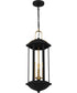 Crestfield Small 3-light Mini Pendant Matte Black