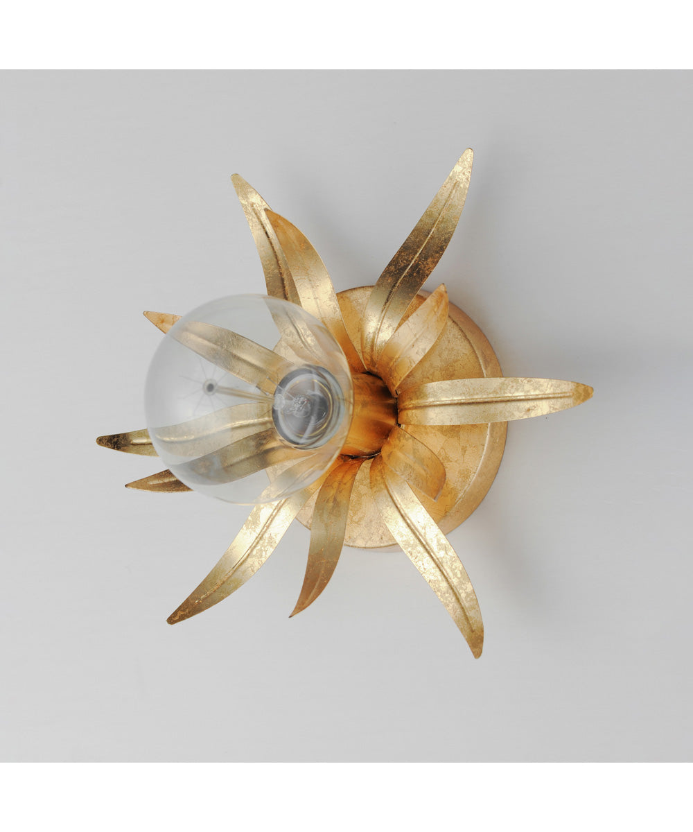 Paloma 1-Light Sconce Gold Leaf