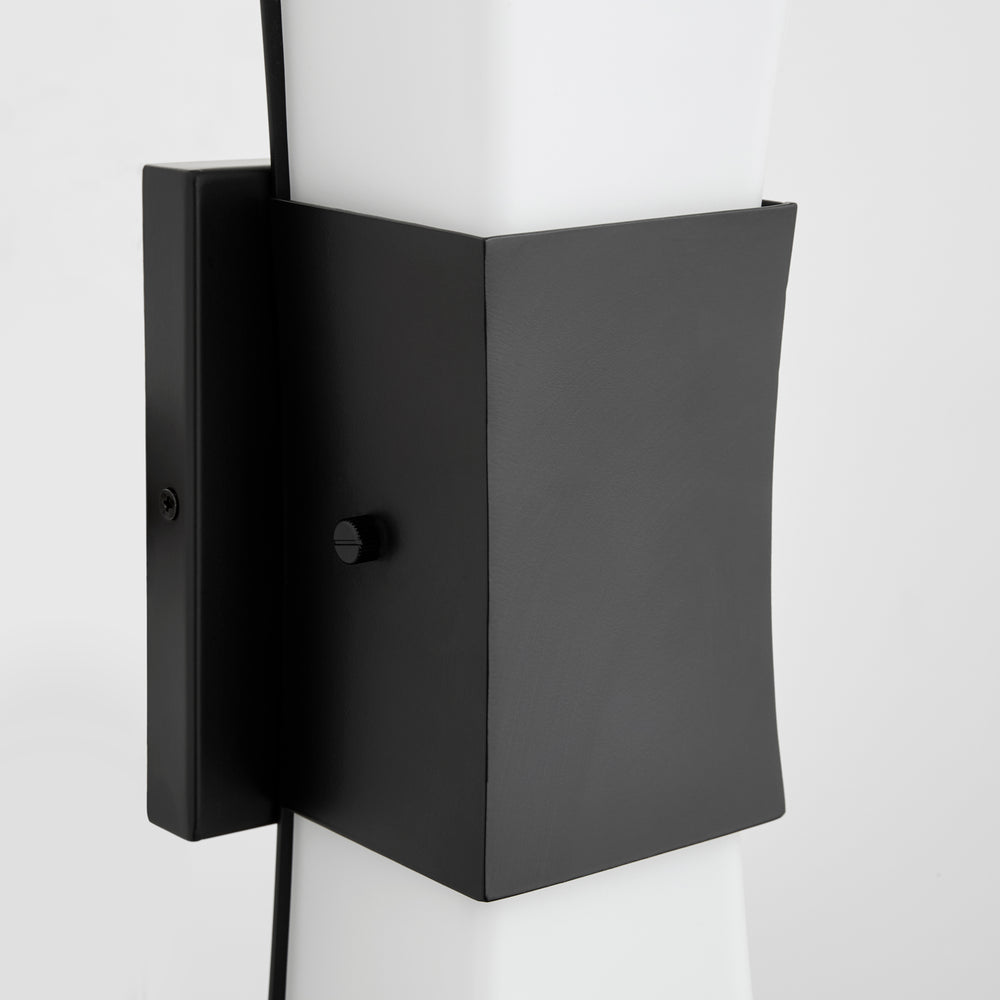 Ayala 2-light Wall Sconce Matte Black