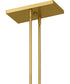 Foreland Large 6-light Island Light Brushed Gold