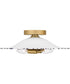 Quoizel Flush Mount Medium 2-light Flush Mount Light Gold