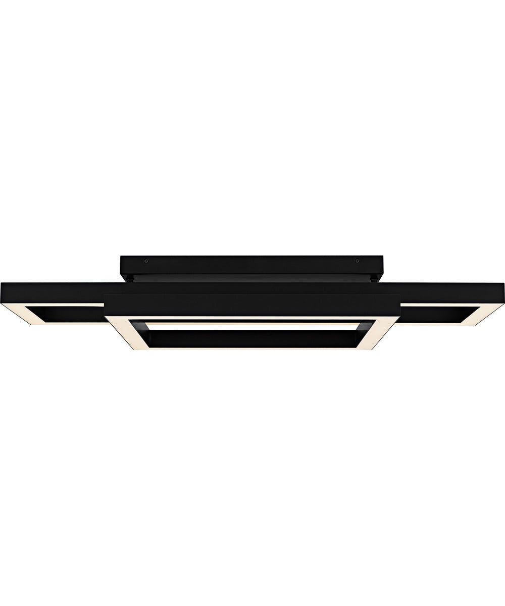 Quoizel Semi-Flush Mount Extra Large Semi Flush Mount Matte Black