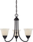 Kendall 3-Light Chandelier Oil Rubbed