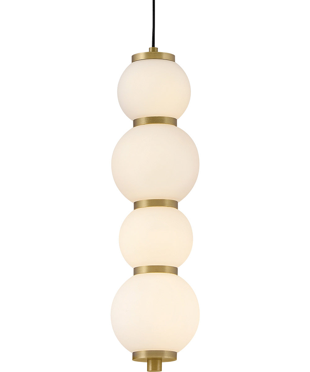 Trigo LED-Light Extra Small Pendant in Lacquered Brass