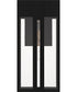 Boswell Medium 1-light Outdoor Wall Light Matte Black