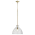 1-light Pendant Aged Brass