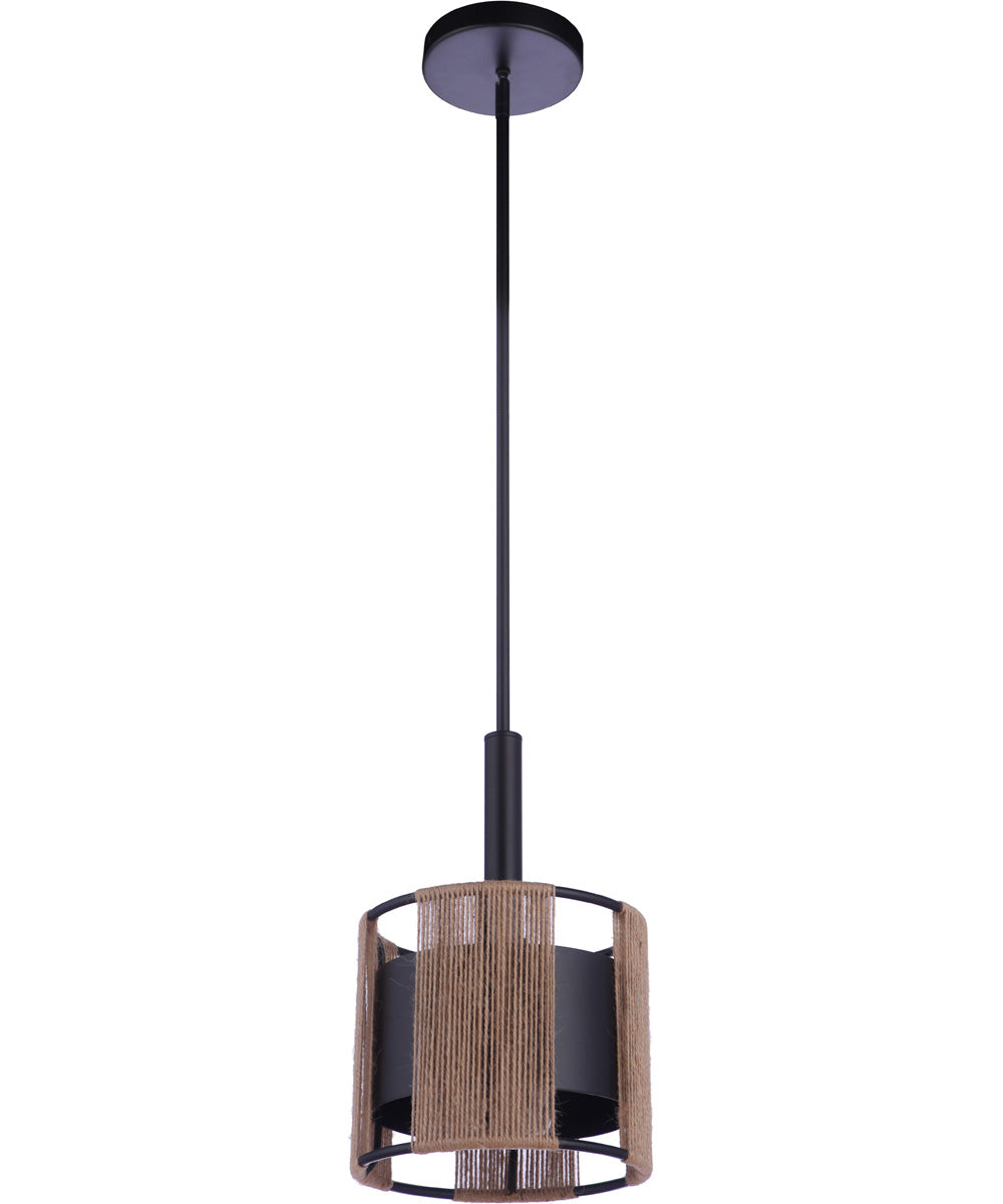 Kensey 1-Light Lighting Flat Black