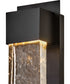 Rune LED-Light Medium Wall Mount Lantern in Black