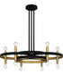 Winsland 12-light Chandelier Matte Black