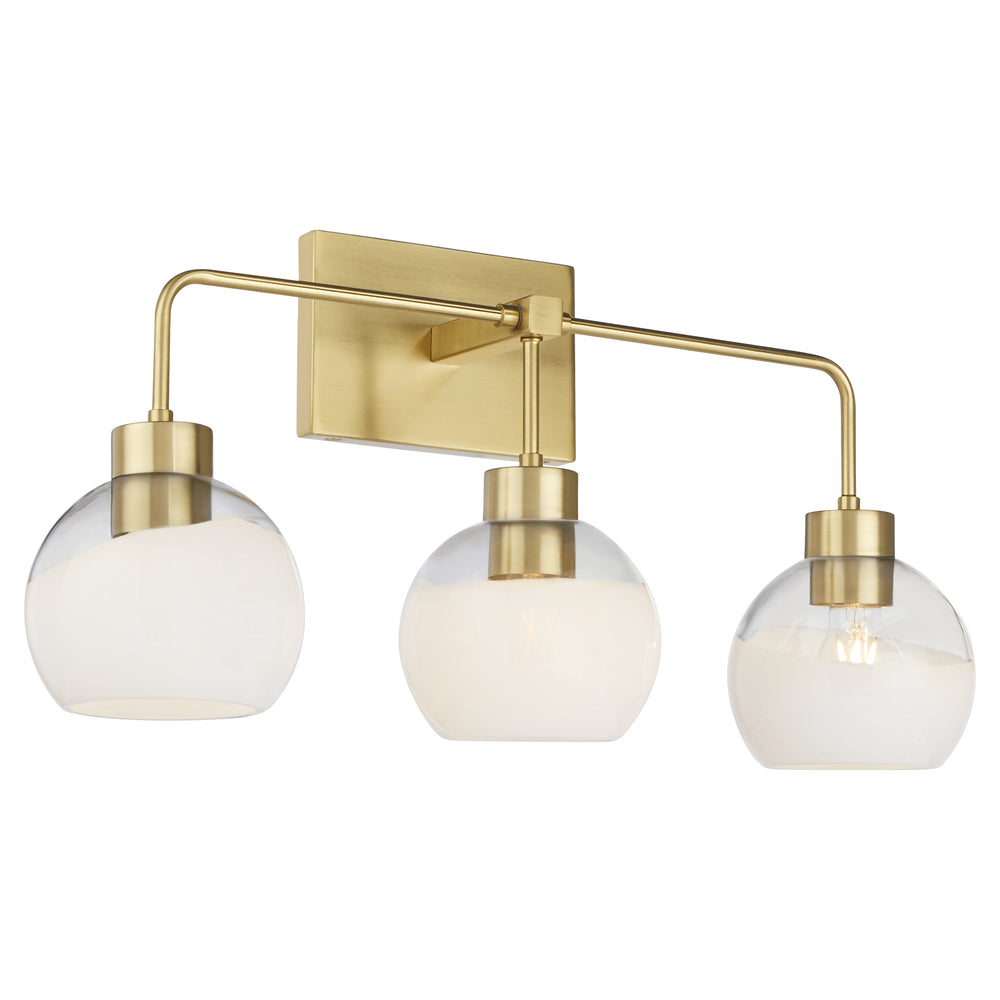 Lacy 3-light Bath Vanity Light Aged Brass