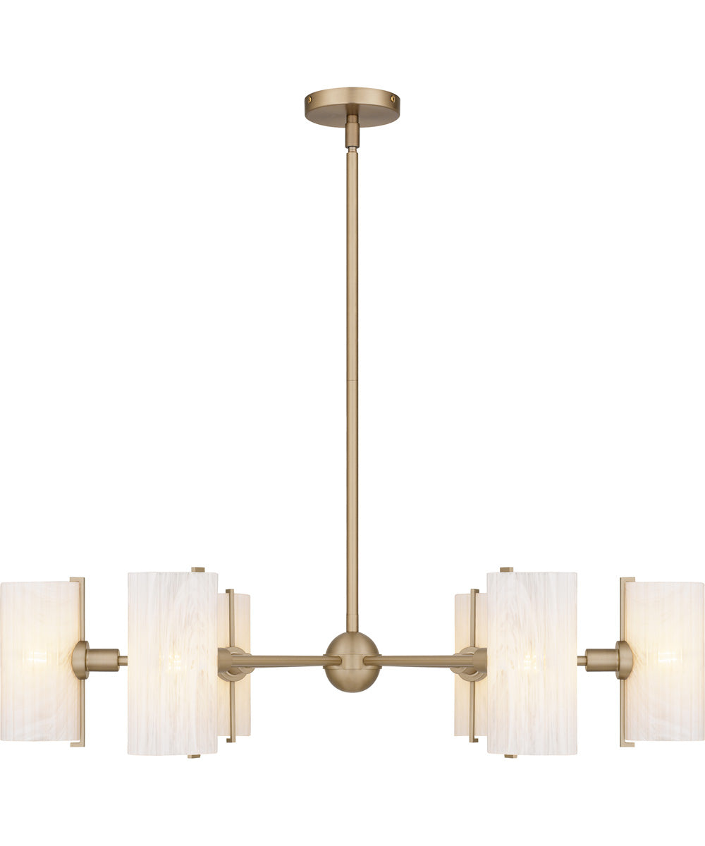 Curran 6-light Chandelier Bronze Gold