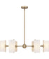 Curran 6-light Chandelier Bronze Gold