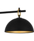 Cleo Large 3-light Island Light Matte Black