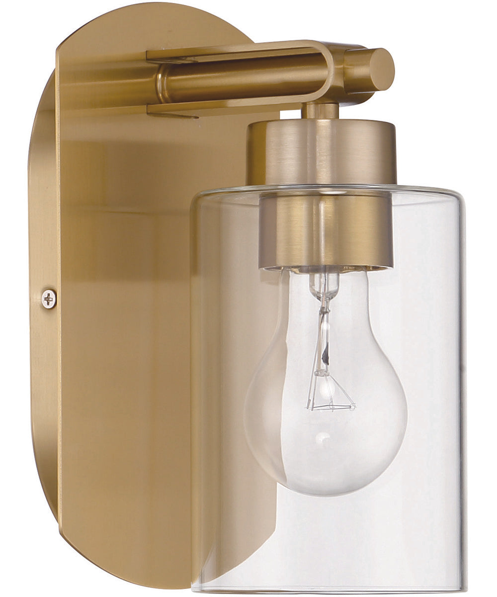 Hendrix 1-Light Lighting Satin Brass