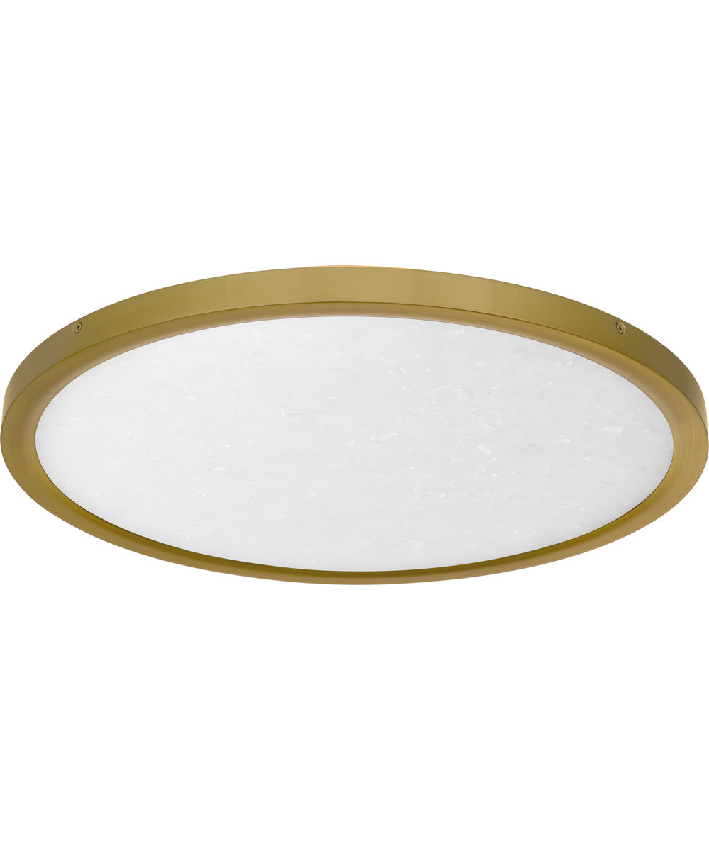 Outskirts Large Flush Mount Brushed Gold