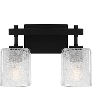 Brenthouse Medium 2-light Bath Light Matte Black