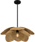 Willa Large 1-light Pendant Matte Black