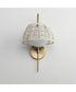 Macrame 1-Light Wall Sconce Gold