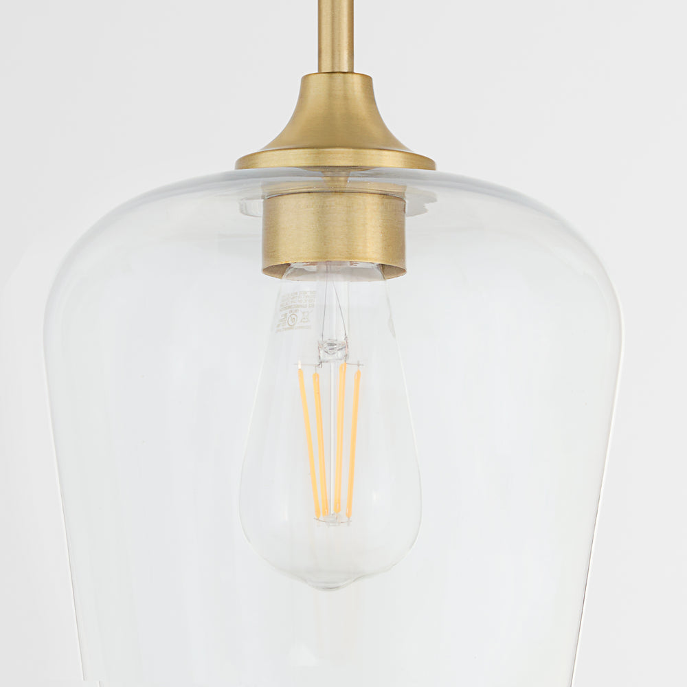 Raymond 1-light Pendant Aged Brass