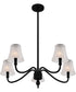 McKinney 5-light Chandelier Matte Black