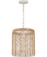 Vannerie 1-Light Large Pendant Ecru