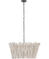 Baywood 24 inch DriftWood Chandelier Textured Bronze