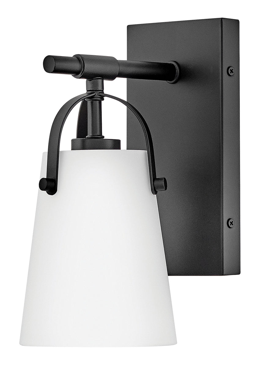 Foster 1-Light Medium Sconce in Black