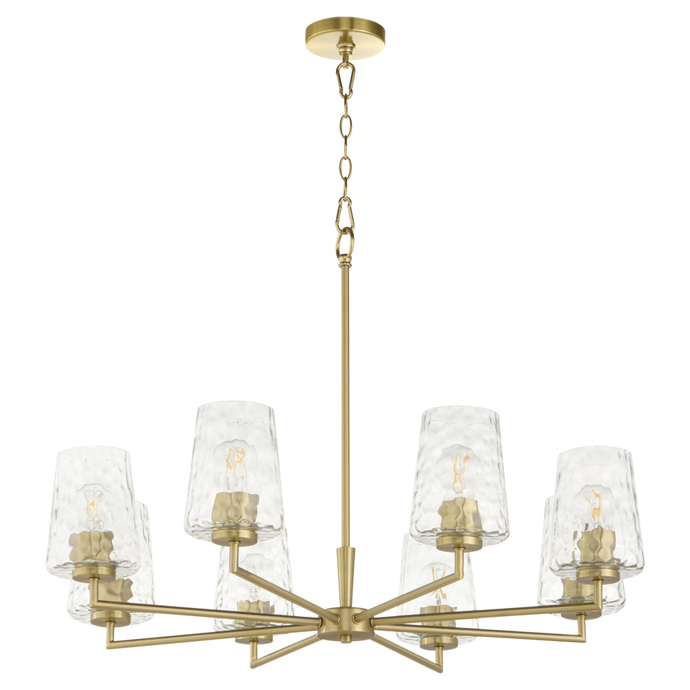 Goodwin Chandelier Aged Brass