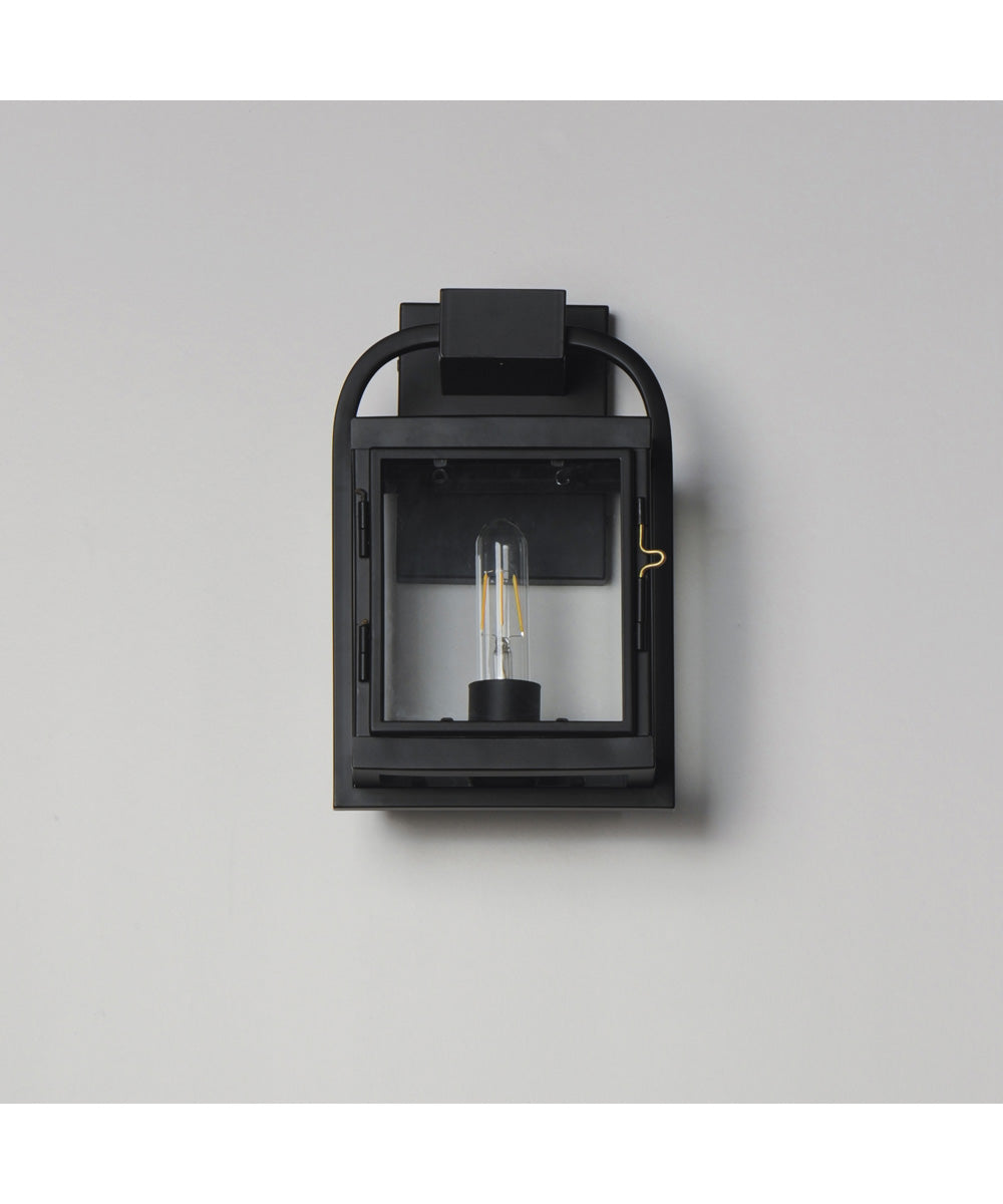 Bonham Small Outdoor Wall Sconce Black