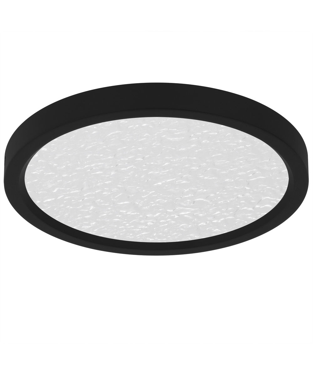 Outskirts Small Flush Mount Earth Black