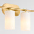 Belinder 4-light Bath Vanity Light Aged Brass