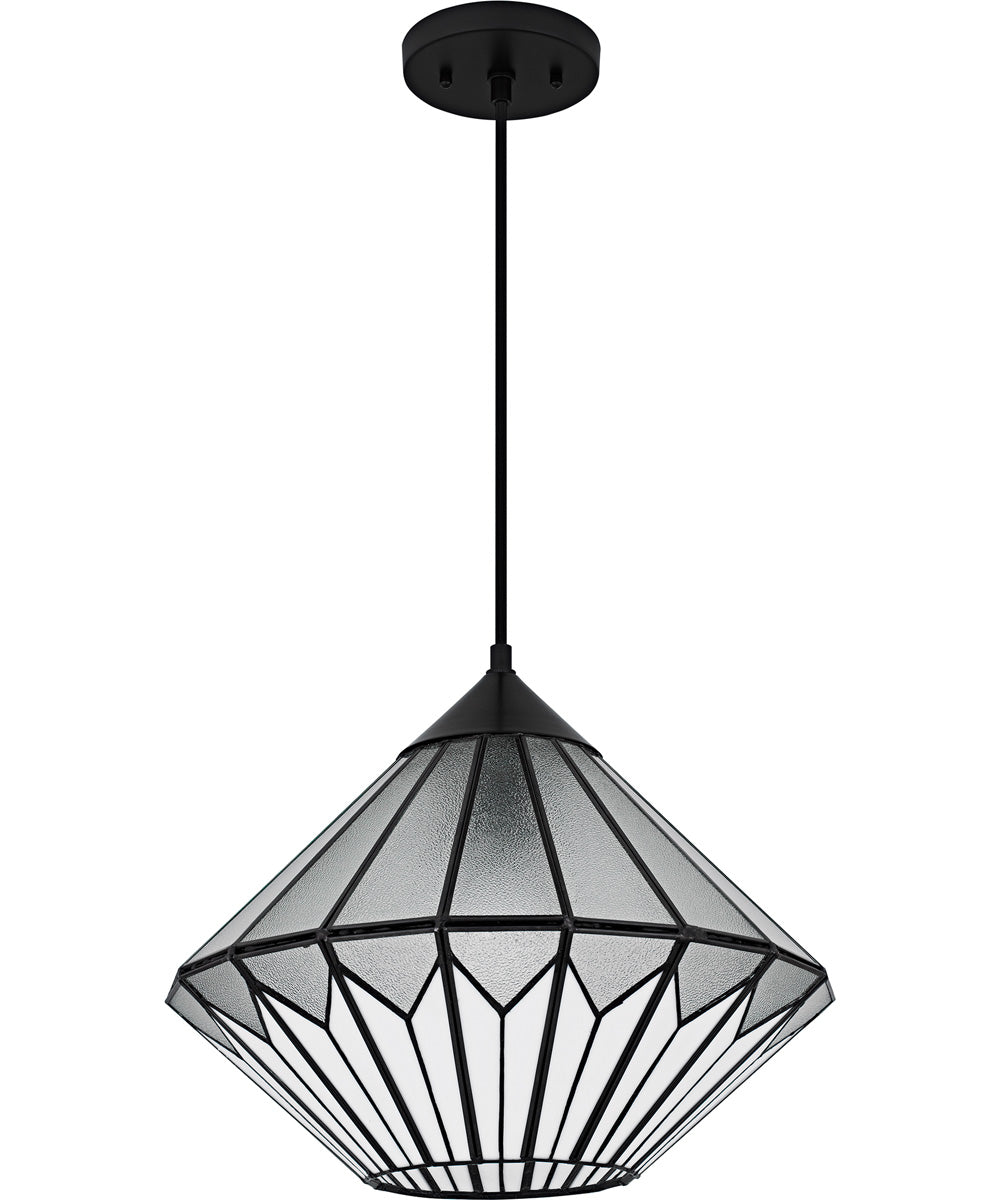 Tiffany 1-light Pendant Matte Black