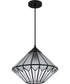 Tiffany 1-light Pendant Matte Black