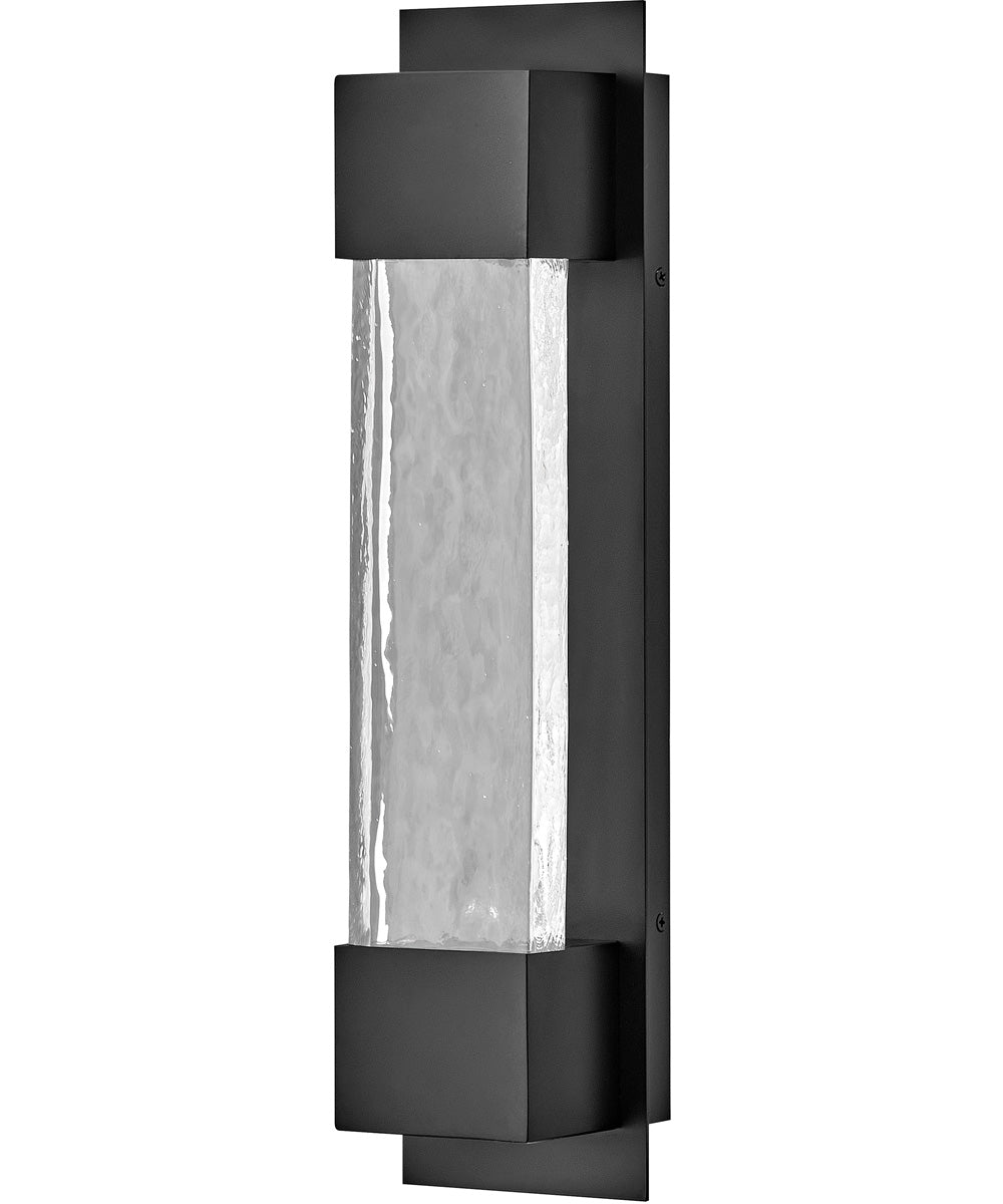 Rune LED-Light Medium Wall Mount Lantern in Black