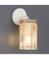 Vannerie 1-Light Wall Sconce Ecru