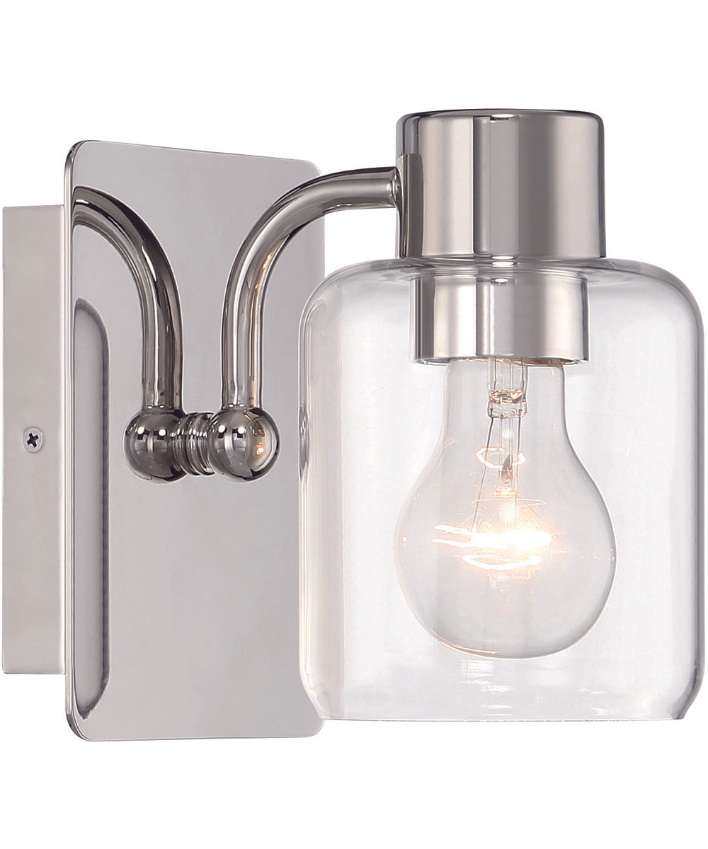 Rori 1-Light Lighting Polished Nickel