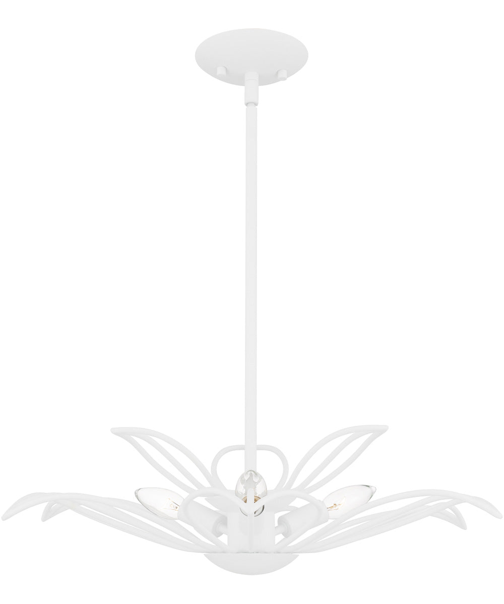 Tallulah Large 3-light Pendant Sand White