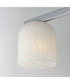 Scoop 4-Light Linear Pendant Polished Chrome