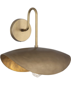 Denarii Wall Sconce Natural Gold