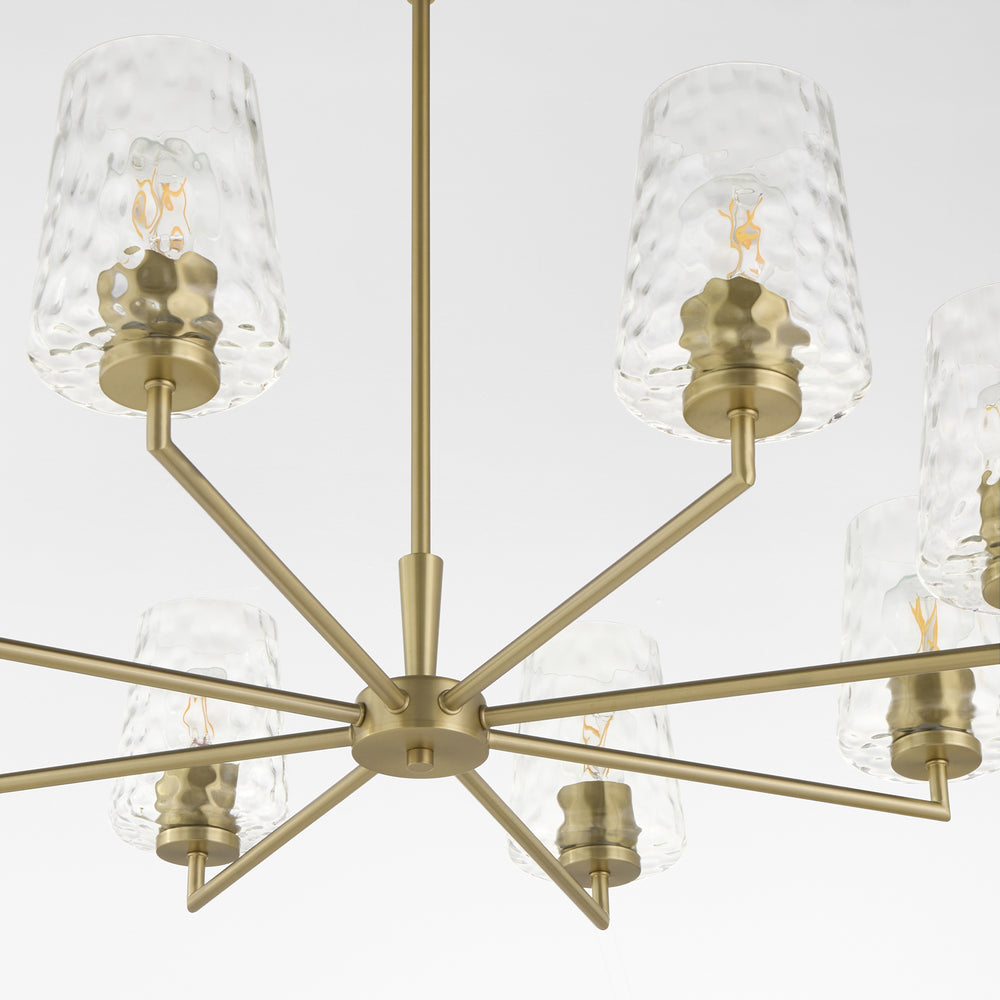 Goodwin Chandelier Aged Brass