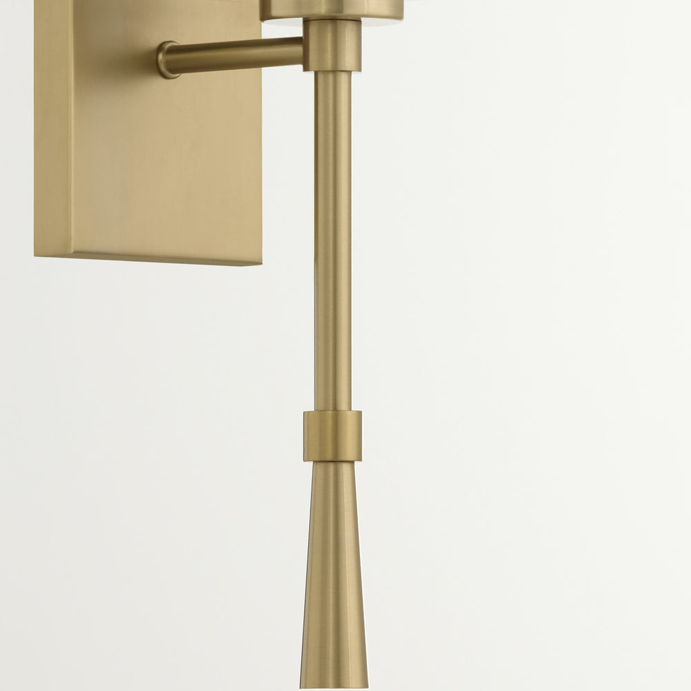 Goodwin 1-light Wall Mount Light Fixture Aged Brass