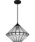 Tiffany 1-light Pendant Matte Black