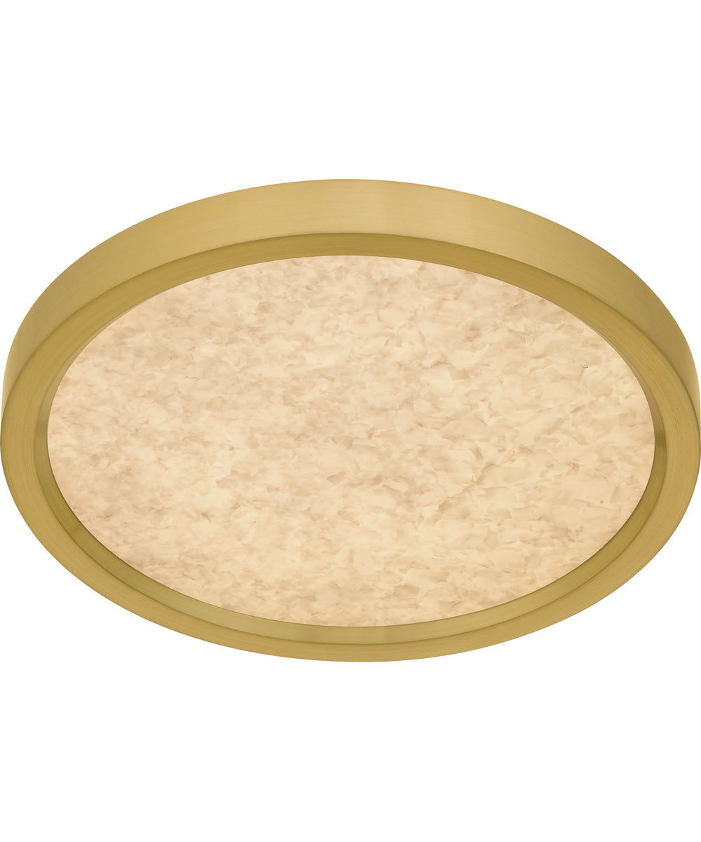 Outskirts Small Flush Mount Brushed Gold