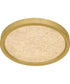 Outskirts Small Flush Mount Brushed Gold