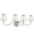 McKinney 4-light Bath Light Brushed Nickel