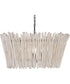 Baywood 24 inch DriftWood Chandelier Textured Bronze