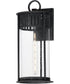 Windsor 1-Light Large Outdoor Wall Sconce Black Patina