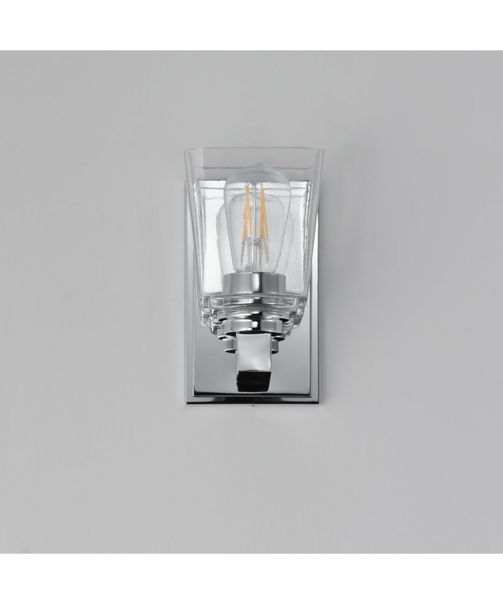 Cubos 1-Light Wall Sconce Polished Chrome