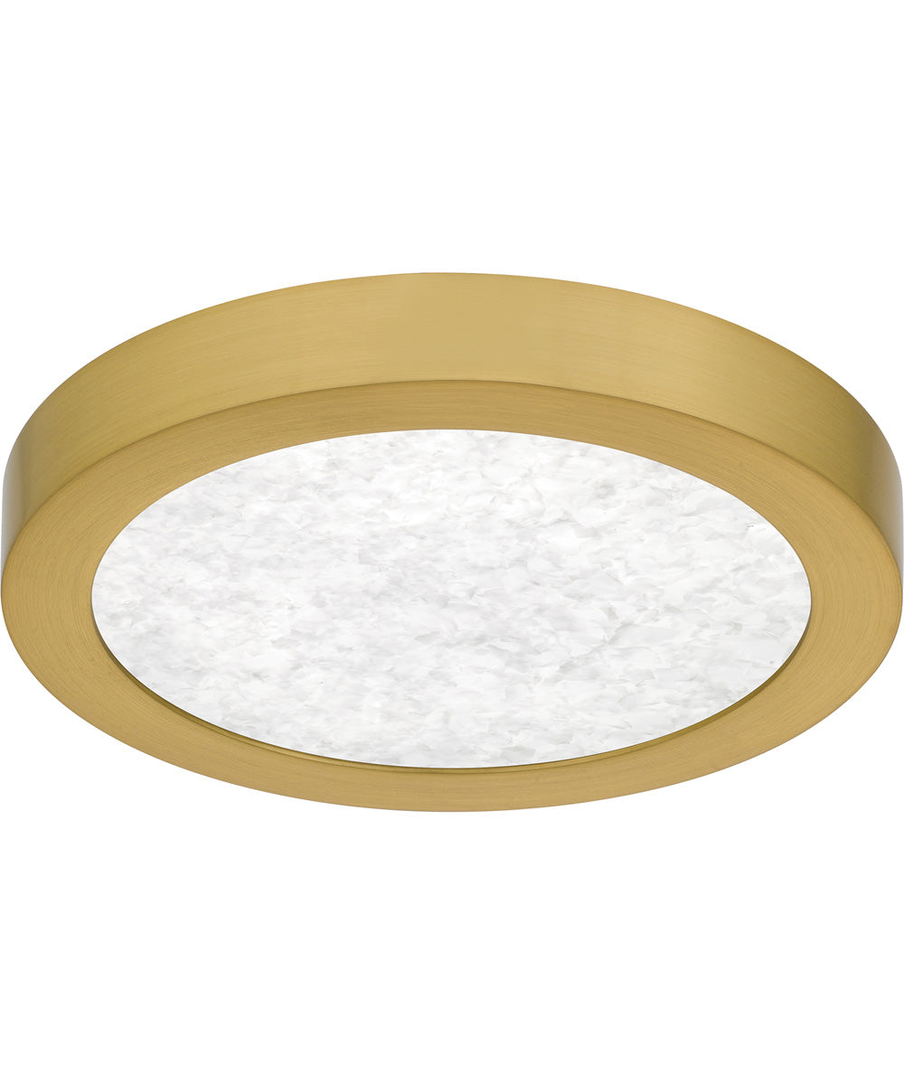 Outskirts Small Flush Mount Brushed Gold